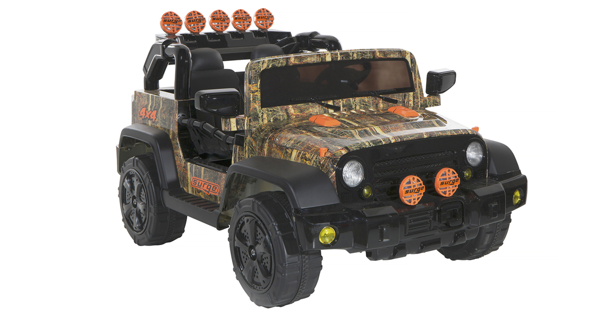 jeep wrangler electric toy car